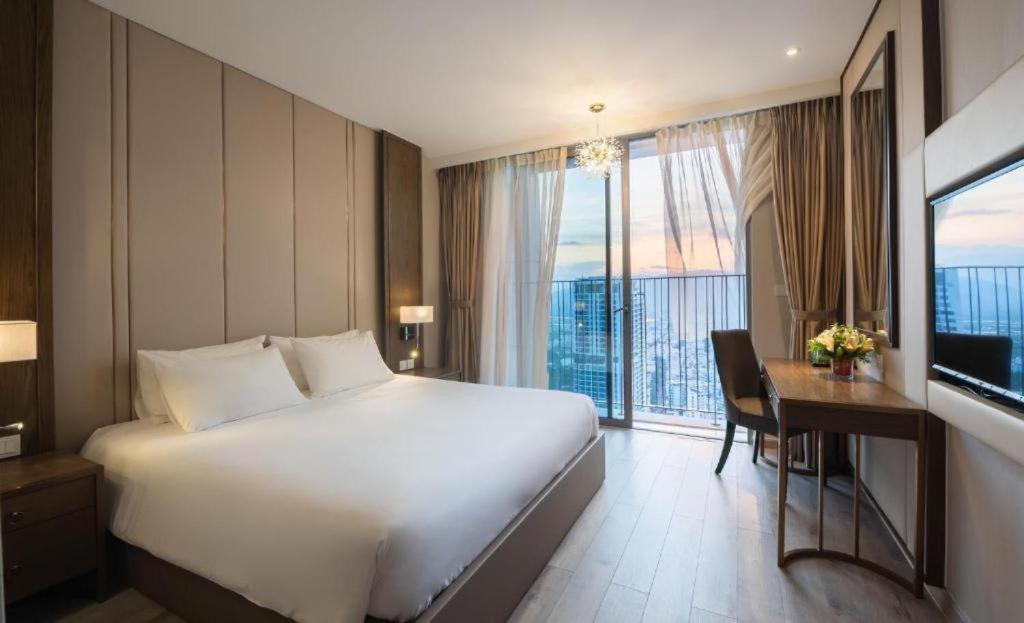 Panorama Sky Blue Nha Trang Apart otel Dış mekan fotoğraf