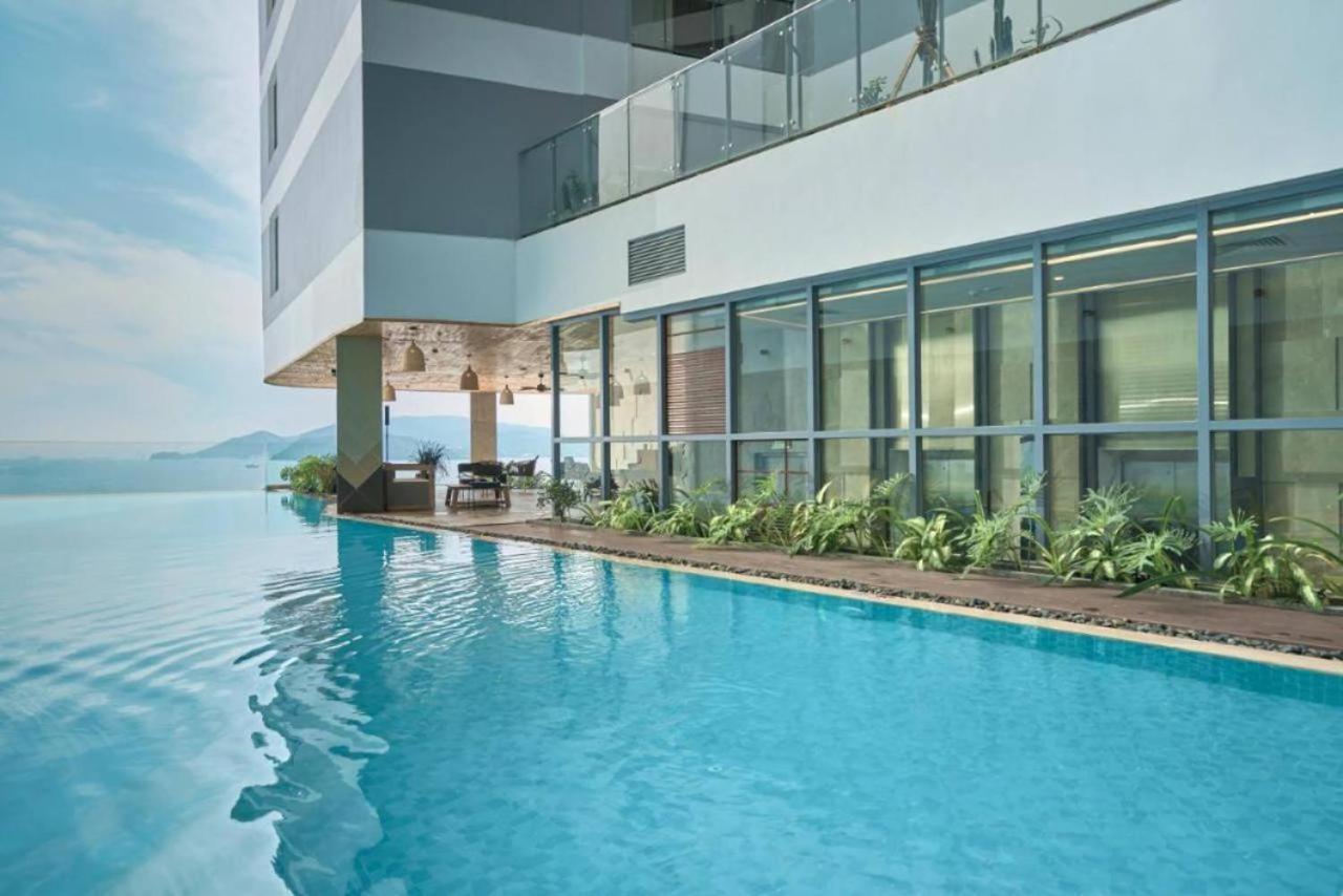 Panorama Sky Blue Nha Trang Apart otel Dış mekan fotoğraf